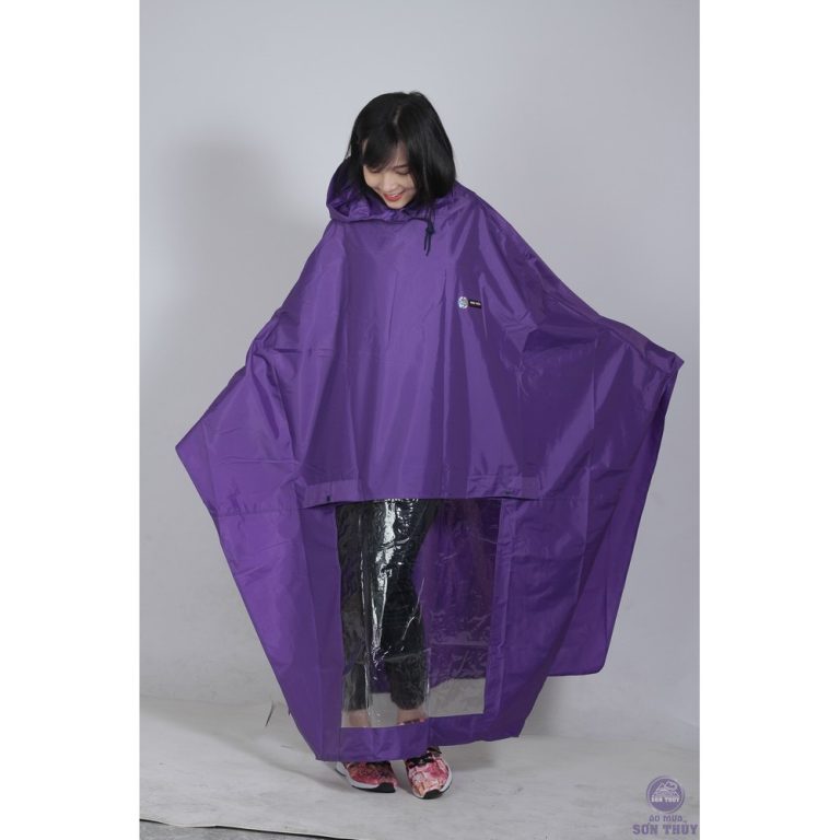 áo mưa trong suốt